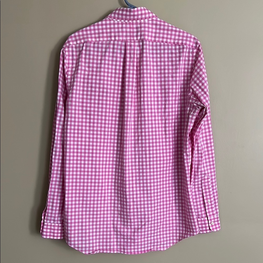 Polo by Ralph Lauren Pink Checkered Men's Shirt - Picture 2 of 2